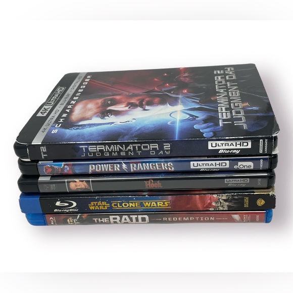 Terminator 2 / Power Rangers / Hook / Clone Wars / The Raid (4K + Blu-ray) - Picture 12 of 12